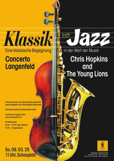 Plakat Klassik trifft Jazz 2025