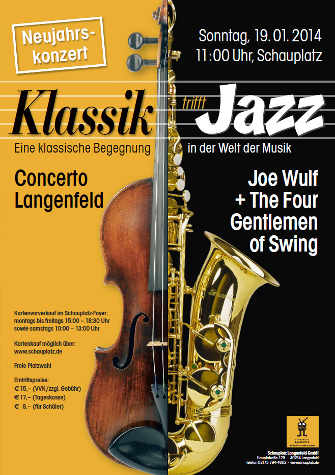 Plakat Klassik trifft Jazz IV 
